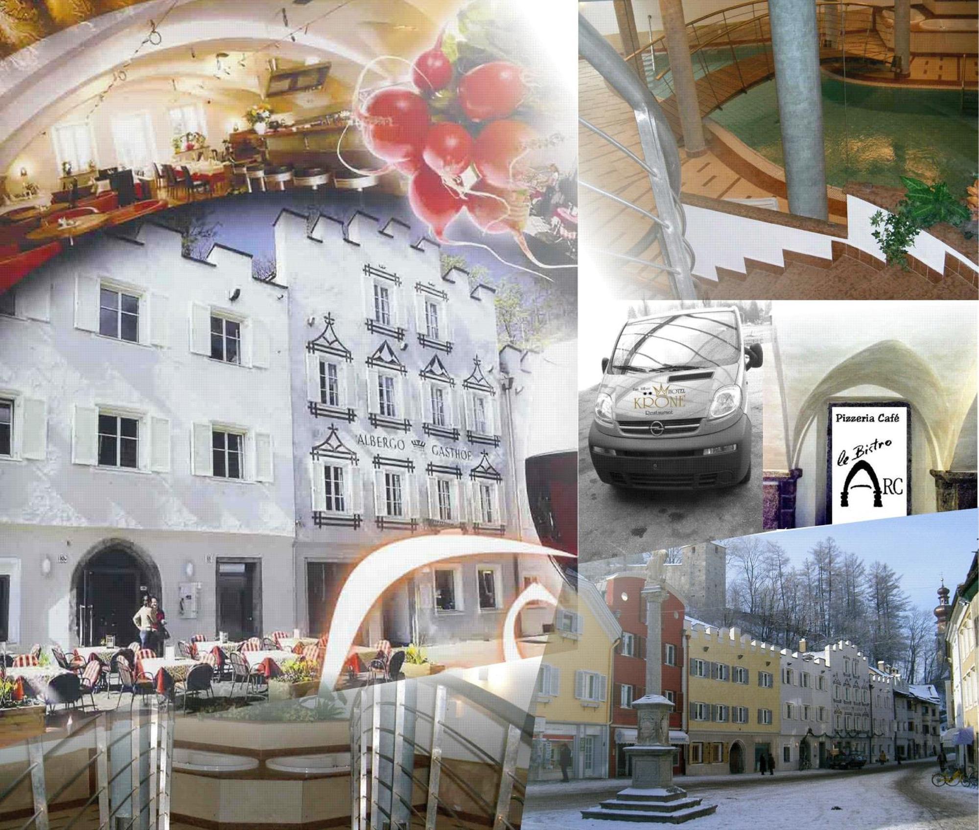 Hotel Krone Brunico Zewnętrze zdjęcie